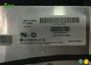 17.1 بوصة LM171W02- TLB2 لون شاشة TFT LCD مع منطقة نشطة 367.2 × 229.5 ملم