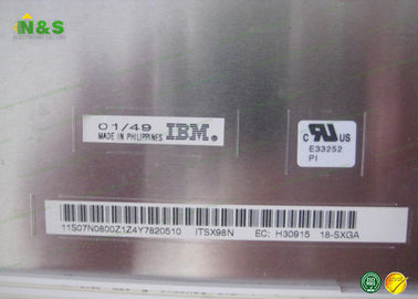 يعرض ITSX98N 18.1 بوصة شاشات الكريستال السائل الصناعية IDTech 359.04 × 287.232 ملم منطقة نشطة