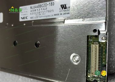 6.5 بوصة NL6448BC20-18D NEC الصناعية العرض عادة الأبيض مع 132.48 × 99.36 ملم
