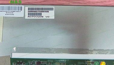 A070VW05 V0 أوو لوحة LCD 7.0 بوصة الأبيض عادة مع 152.4 × 91.44 ملم المنطقة النشطة