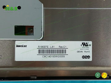 R190EFE-L51 INNOLUX a-Si TFT-LCD ، 19.0 بوصة ، 1280 × 1024 للتطبيقات الصناعية