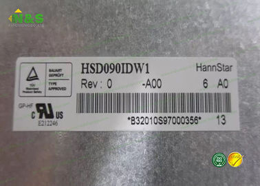 HannStar HSD090ICW1 - A00 TFT LCD وحدة 9.0 بوصة ، 197.76 × 111.735 ملم