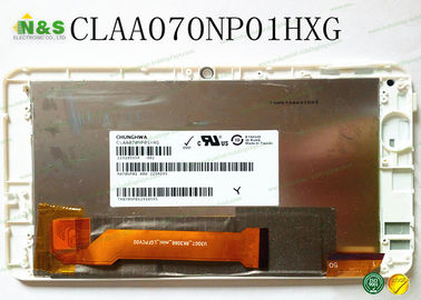 عادة أسود 7.0 بوصة CLAA070NP01 TFT LCD وحدة CPT 1024 × 600 250