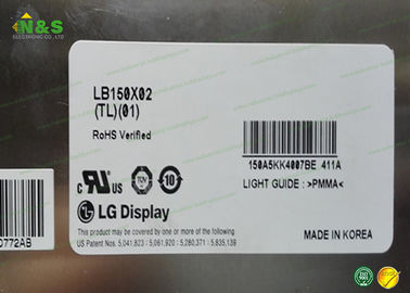 LB150X02-TL01 إل جي لوحة LCD ، 15.0 بوصة شاشة LCD كمبيوتر محمول 1024 × 768