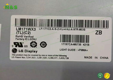 نوع المشهد Lg LCD لوحة العرض ، LM171WX3-TLC2 شاشة LCD عالية الدقة 17.1 بوصة