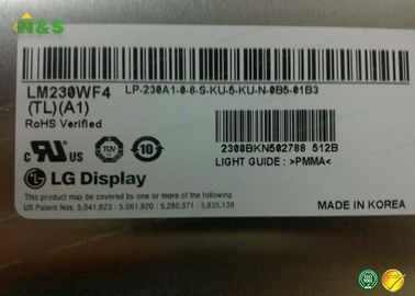 LM230WF4-TLA1 LG LCD جزء 23.0 بوصة LCM 1920 × 1080 300 1000: 1 16.7M CCFL LVDS