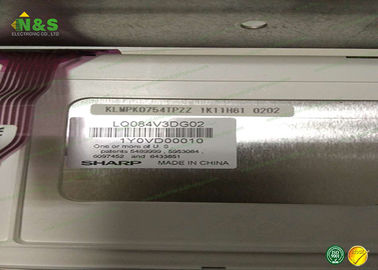LQ084V3DG02 640 × 480 400 600: 1 262K WLED TTL شاشة شارب LCD