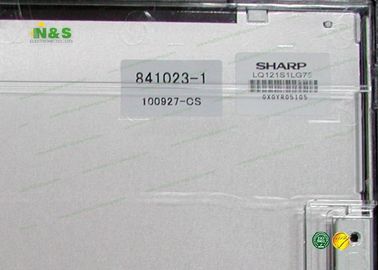 عادة أبيض LQ121S1LG75 لوحة LCD استبدال حاد 12.1 بوصة مع 246 × 184.5 ملم