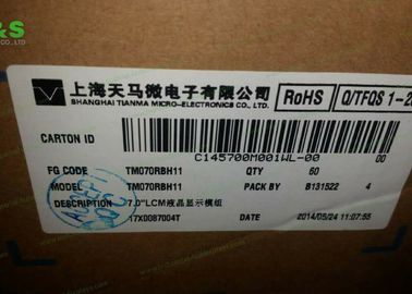 7.0 بوصة TM070RBH11 Tianma LCD يعرض الألوان 262K / 16.2M a - Si TFT LCD Panel