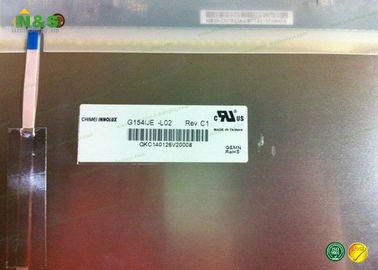 G154IJE - L02 Innolux LCD إصلاح العرض مع 1280 * 800 WXGA القرار