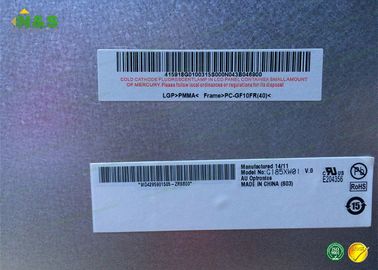 18.5 بوصة HD AUO LCD لوحة G185XW01 V0 مع قرار 1366 * 768