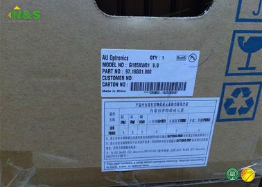 18.5 بوصة HD AUO LCD لوحة G185XW01 V0 مع قرار 1366 * 768