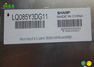 LQ085Y3DG11 شارب LCD لوحة 8.5 بوصة LCM 800 × 480