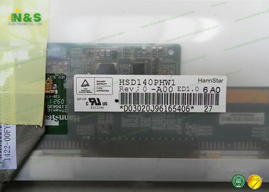 شاشات الكريستال السائل الصناعية HSD140PHW1-A00 ، لوحة LCD محمول 14.0 بوصة 309.399 × 173.952 ملم