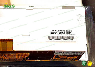 CLAA070NB02CT استبدال شاشات LCD للهواتف الذكية 153.6 × 90 مم الأبيض عادة