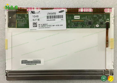 عادة أبيض CLAA101WA01 TFT LCD وحدة CPT 10.1 بوصة LCM 1366 × 768 230 مع 222.72 × 125.22 ملم