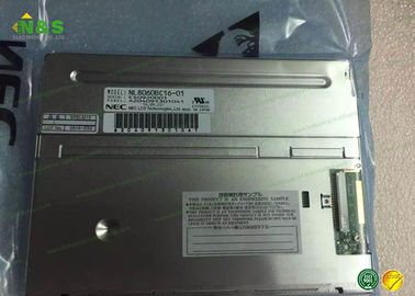 132 × 99 مم NL8060BC16-01 NEC لوحة LCD 6.5 بوصة عادة الأبيض
