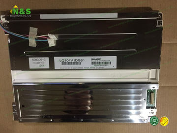 عادة أبيض LQ104V1DG62 10.4 بوصة لوحات شاشة LCD حادة 640 × 480 Antiglare