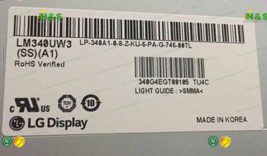 LM340UW1-SSA3 شاشة إل جي بتقنية a-Si TFT-LCD ، 34 بوصة ، 3440 × 1440 لـ 60 هرتز